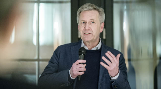 Christian Wulff fotografiert von Vincent Mosch